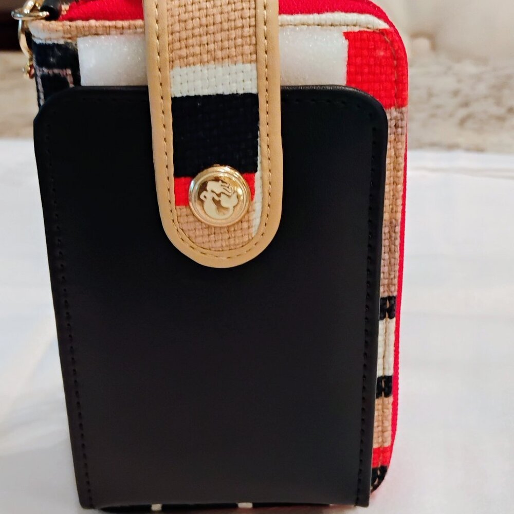 Spartina 449 Quarterdeck Cross Body Bag and Cell Phone Wallet - Picture 7 of 10